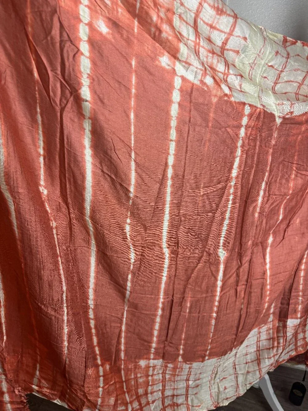 NWT Sarong Orange/ Terracotta Abstract 100% Viscose